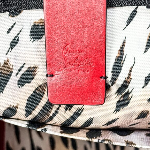 Christian Louboutin Cabata Gigi Canvas Small Tote - Picture 7 of 9